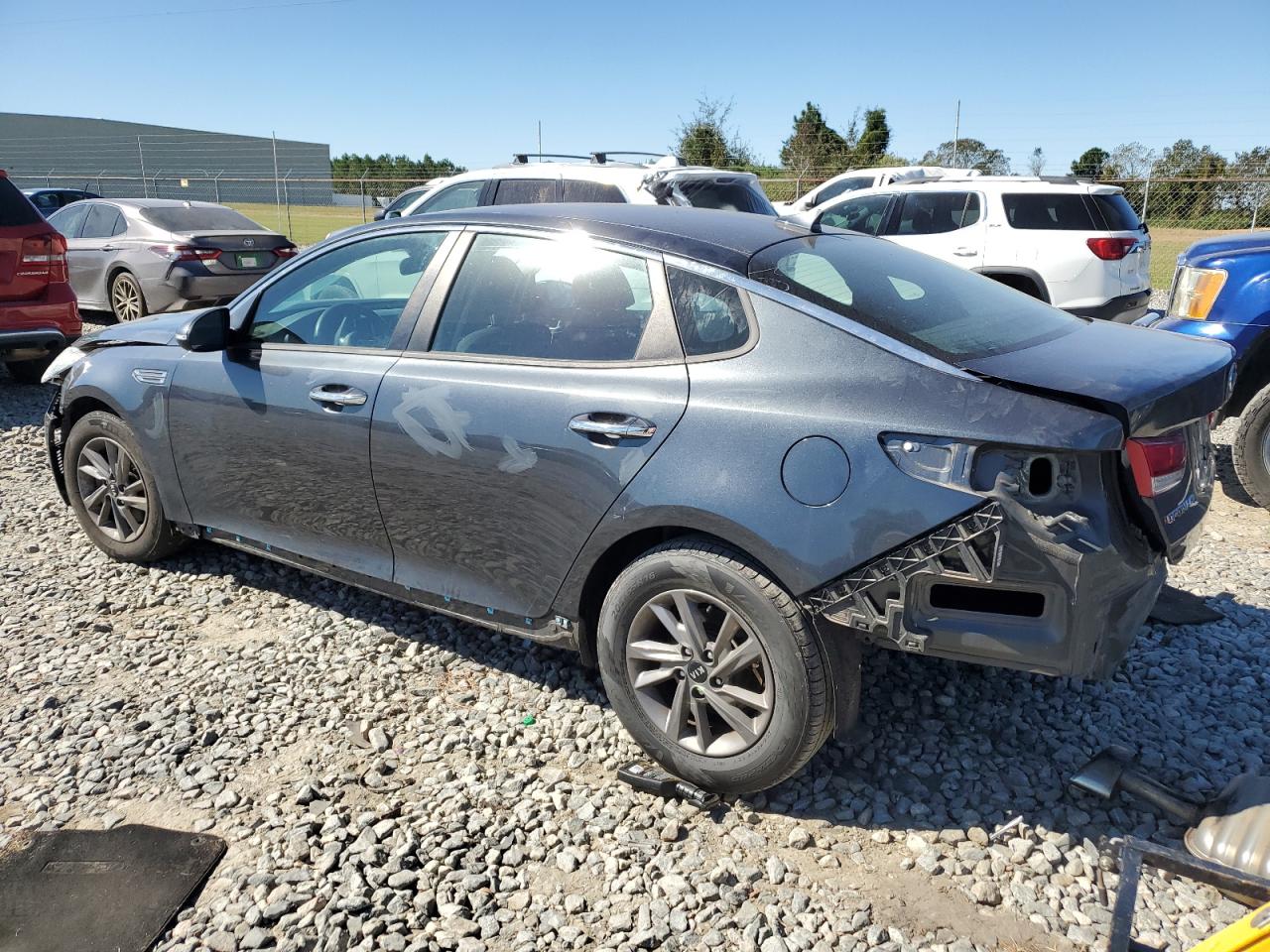 2020 KIA Optima VIN 5XXGT4L30LG407029 Copart auction photo, front end / rear end damage thumbnail 2