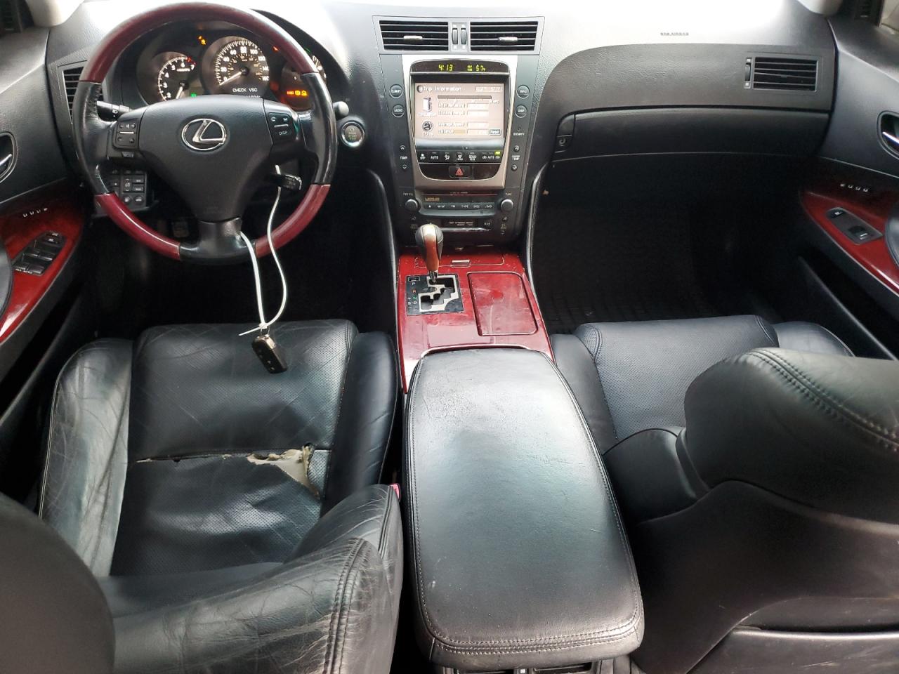 2006 Lexus GS 300 VIN JTHBH96S165005684 Copart auction photo, side damage thumbnail 8