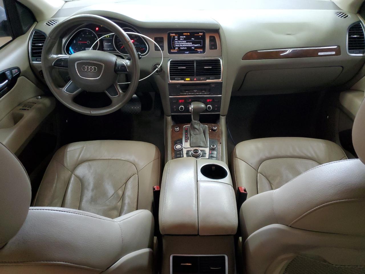 2014 Audi Q7 VIN WA1DGAFE6ED020219 Copart auction photo, front end damage thumbnail 8
