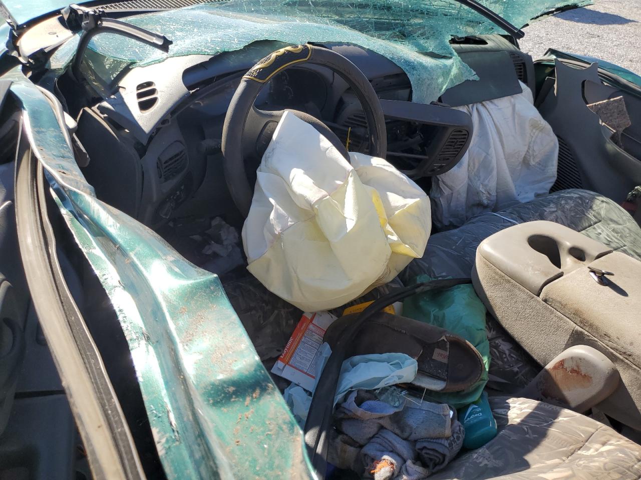 1999 Ford F-150 VIN 1FTRX18L8XKB11773 Copart auction photo, all over damage thumbnail 8