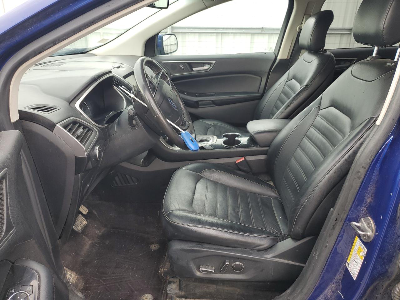 2015 Ford Edge VIN 2FMTK4J97FBB57300 Copart auction photo, front end / rear end damage thumbnail 7