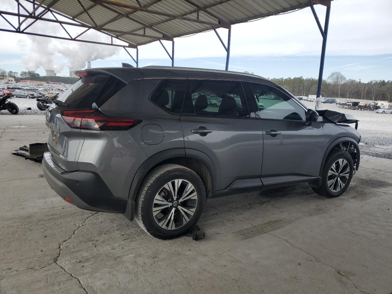 2021 Nissan Rogue VIN 5N1AT3BA9MC801769 Copart auction photo, front end / minor dent/scratches damage thumbnail 3