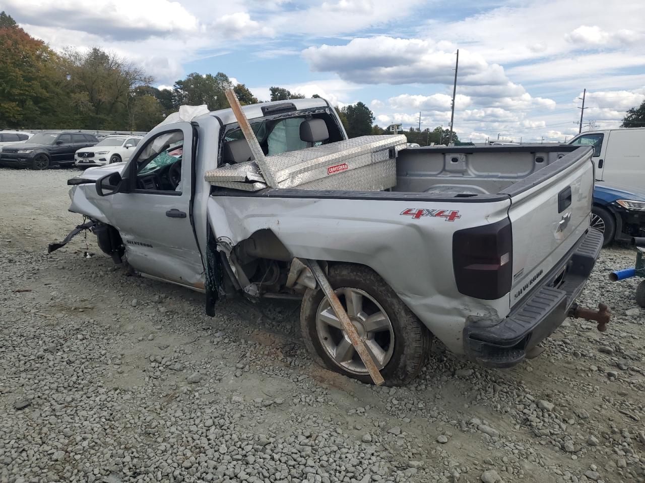 2015 Chevrolet Silverado VIN 1GCNKPEC6FZ408387 Copart auction photo, all over damage thumbnail 2
