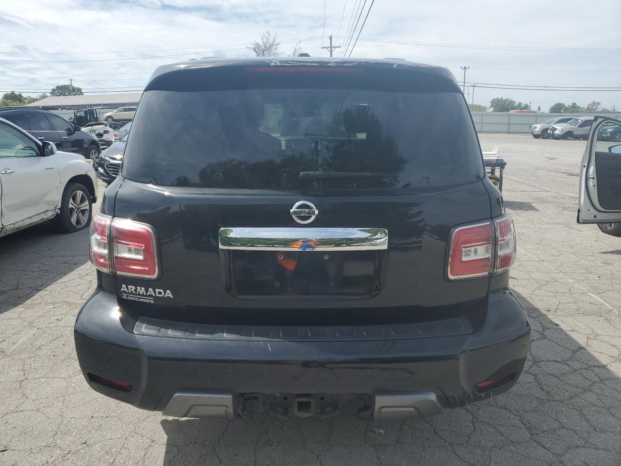 2019 Nissan Armada VIN JN8AY2NC7K9585626 Copart auction photo, all over damage thumbnail 6