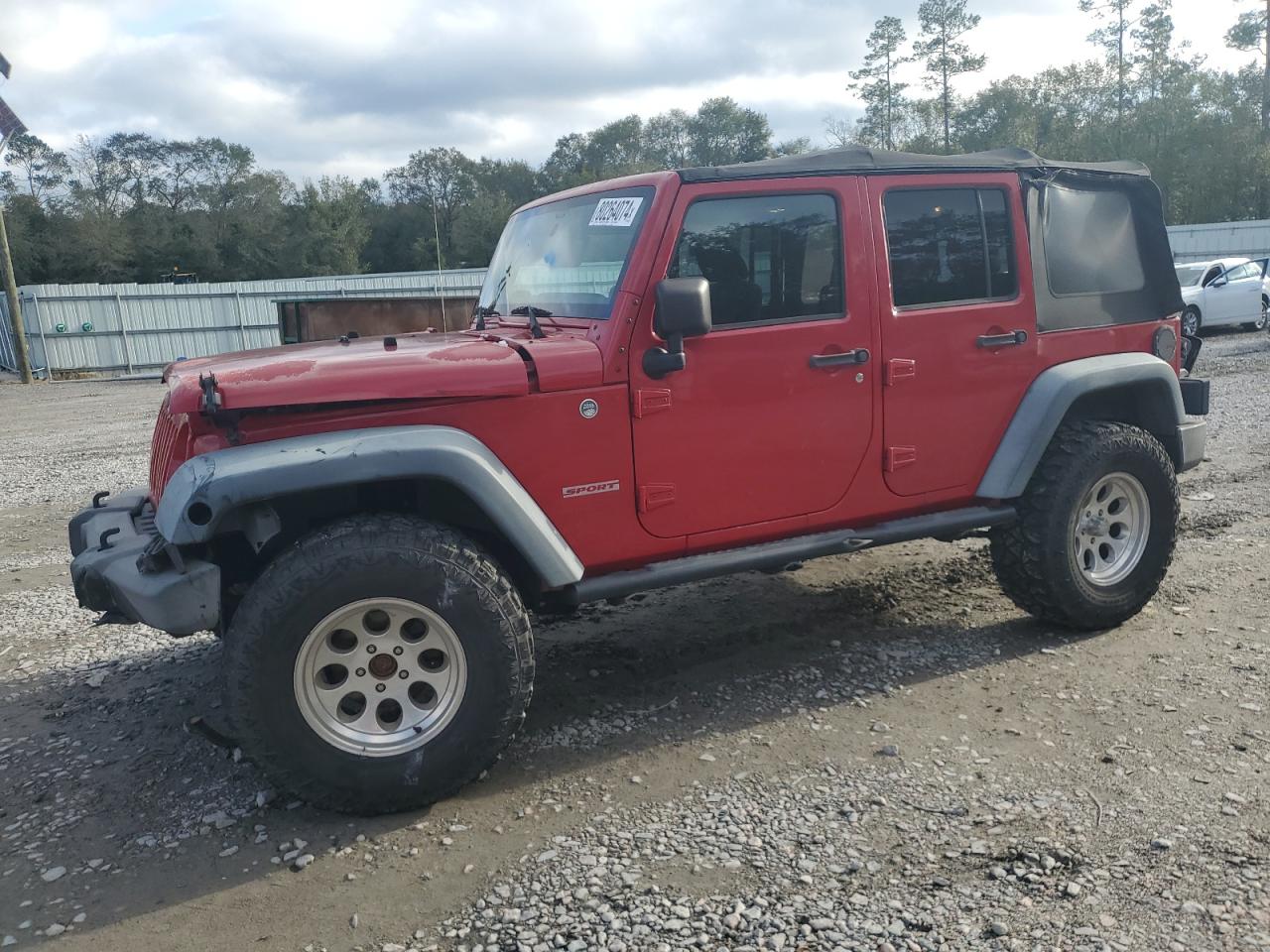 2012 Jeep Wrangler VIN 1C4BJWDG9CL231448