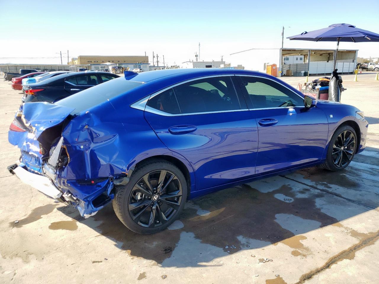 2022 Lexus ES VIN 58AGZ1B14NU114264 Copart auction photo, rear end damage thumbnail 3