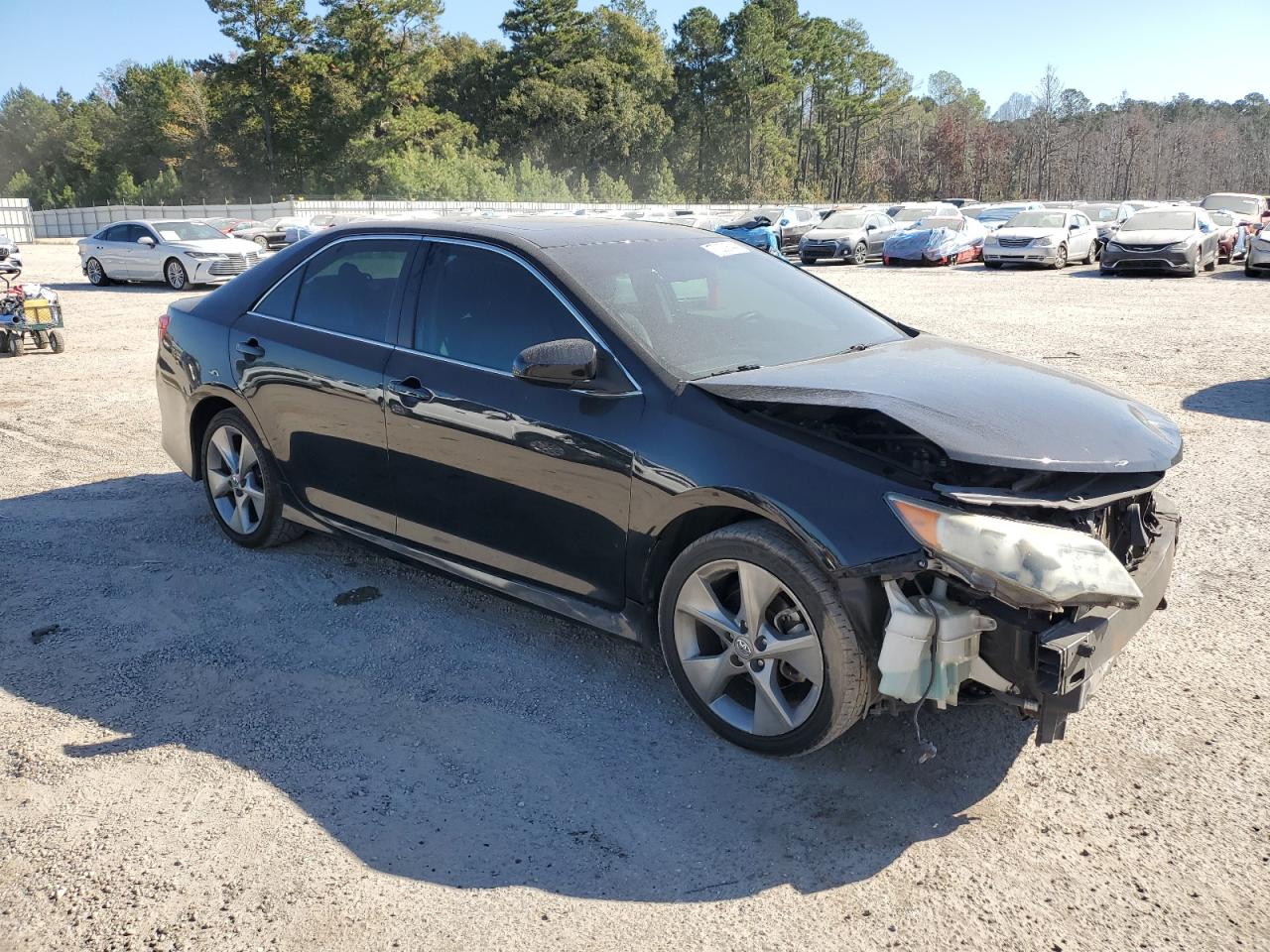 2014 Toyota Camry VIN 4T1BF1FK5EU825193 Copart auction photo, front end damage thumbnail 4