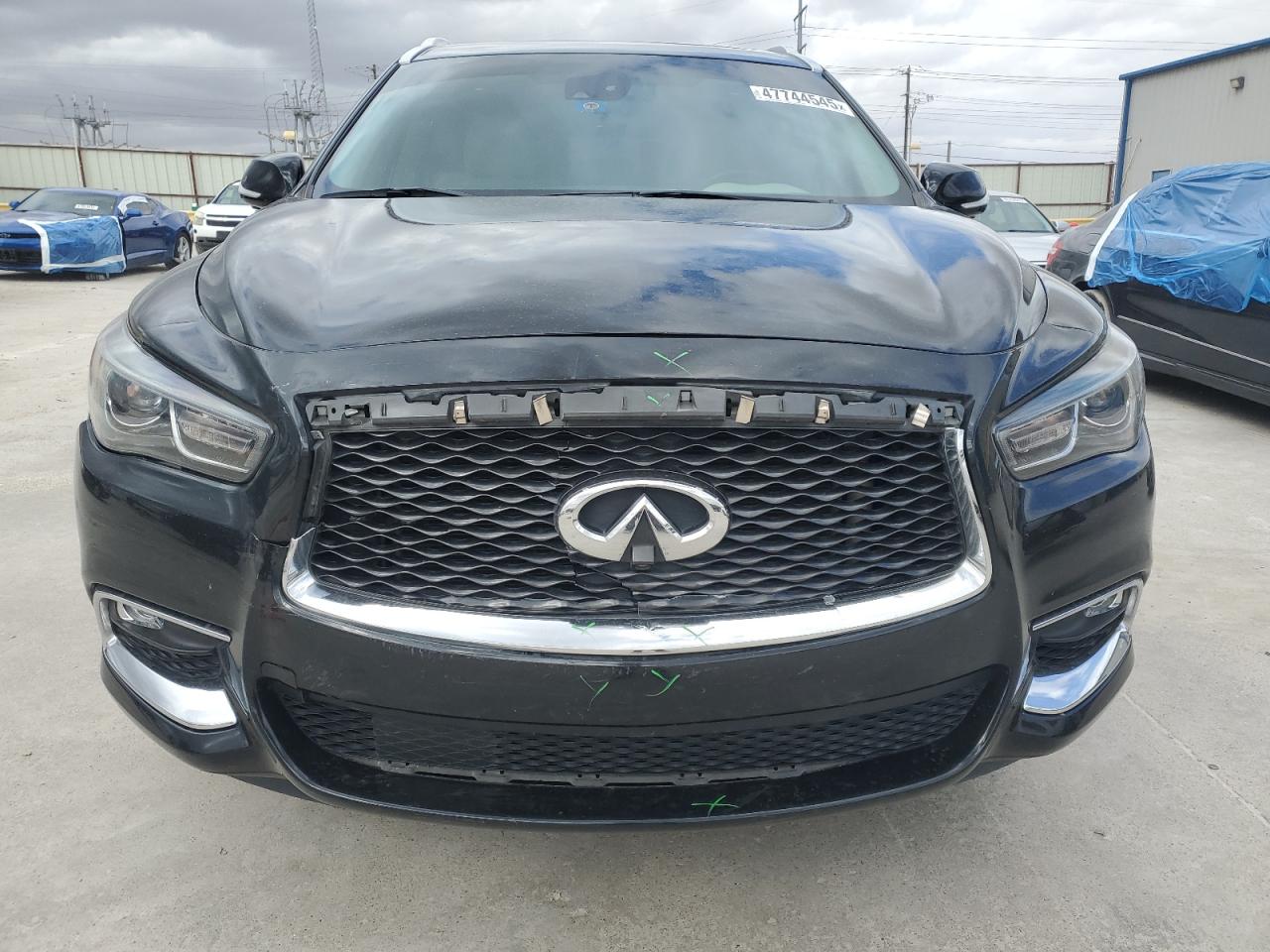 2020 Infiniti QX60 VIN 5N1DL0MN1LC501752 Copart auction photo, rear end / front end damage thumbnail 5
