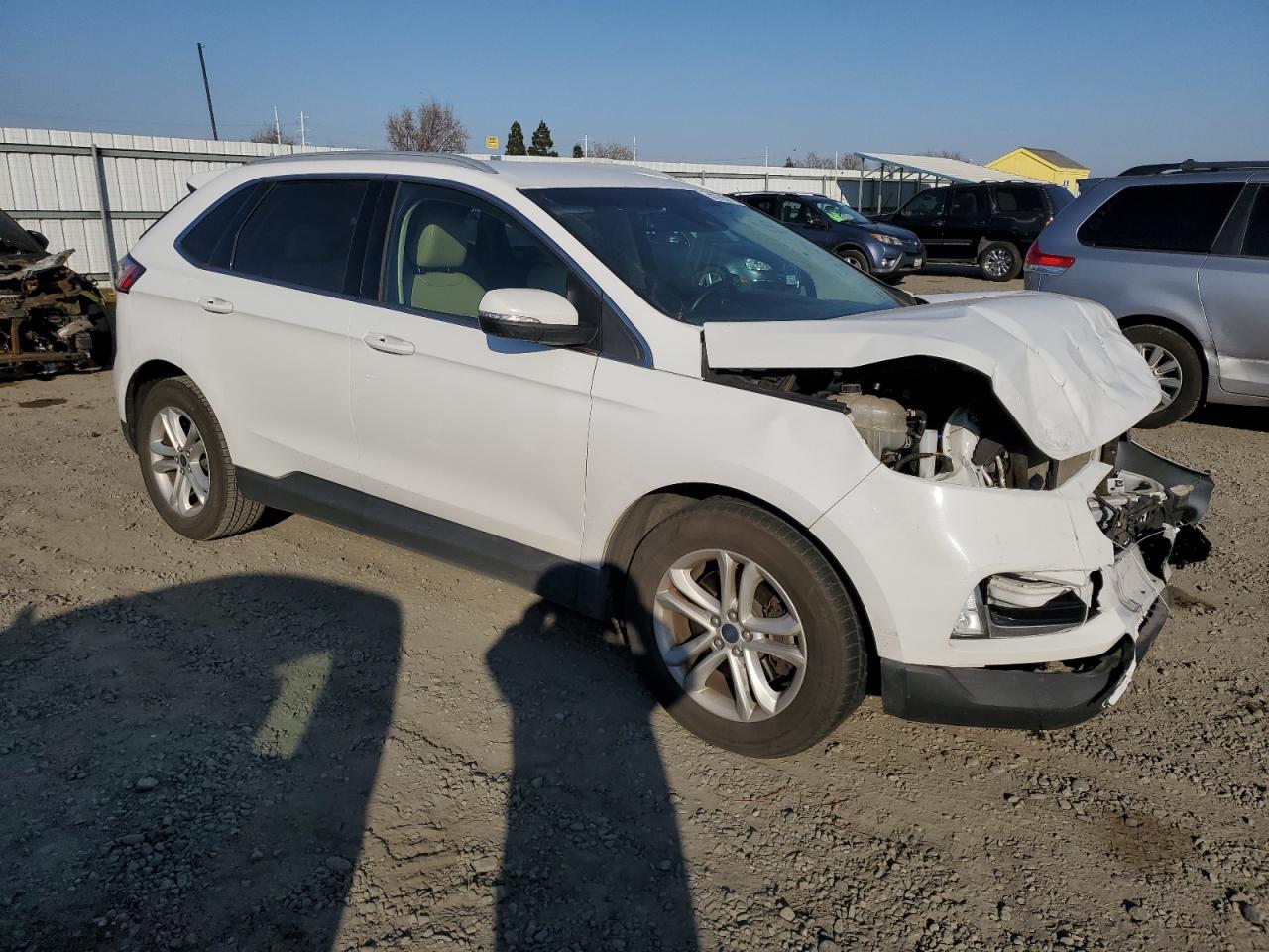 2020 Ford Edge VIN 2FMPK4J96LBA78150 Copart auction photo, front end damage thumbnail 4