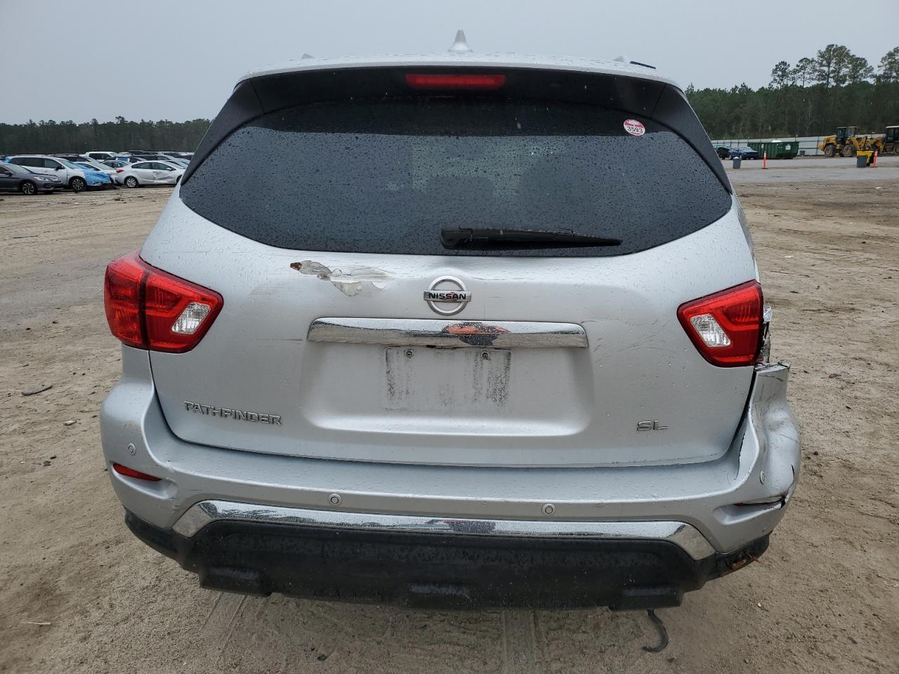 2019 Nissan Pathfinder VIN 5N1DR2MN4KC642601 Copart auction photo, front end / rear end damage thumbnail 6