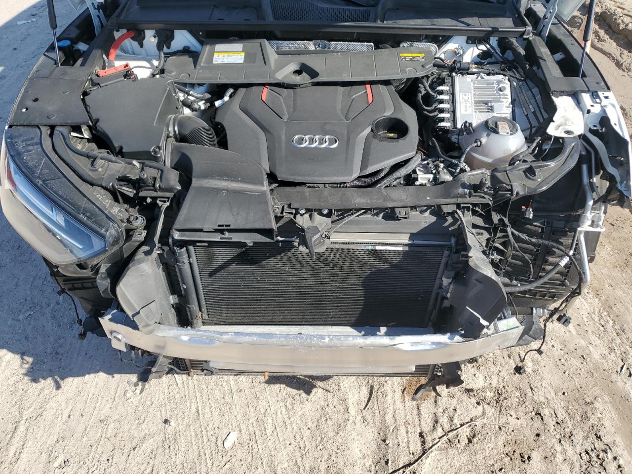 2023 Audi SQ5 VIN WA1B4AFY6P2032069 Copart auction photo, rear end / front end damage thumbnail 12