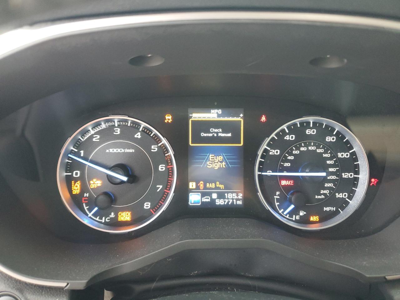 2020 Subaru Ascent VIN 4S4WMAJD5L3470657 Copart auction photo, front end damage thumbnail 9