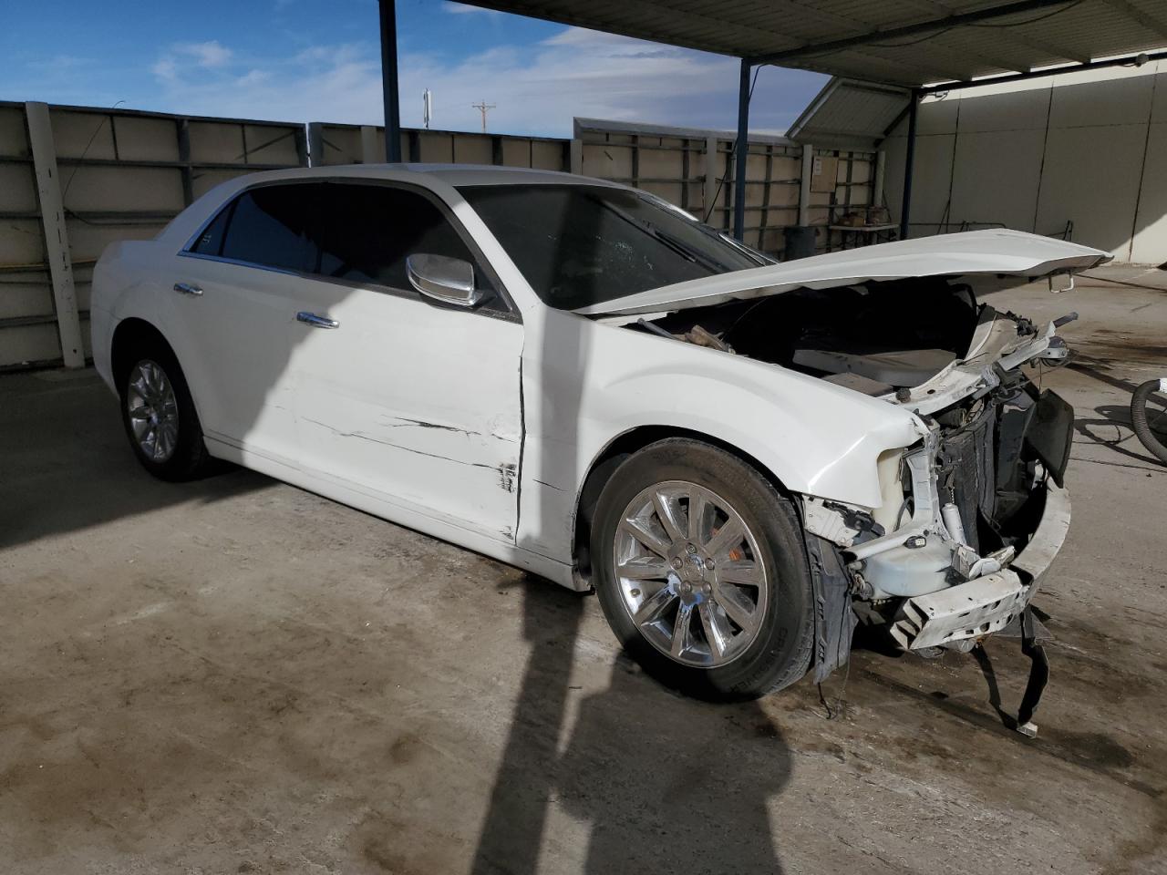 2012 Chrysler 300 VIN 2C3CCACG9CH191845 Copart auction photo, front end / side damage thumbnail 4