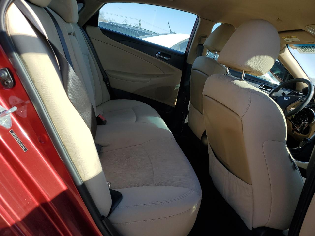 2013 Hyundai Sonata VIN 5NPEB4AC2DH596723 Copart auction photo, vandalism / rear end damage thumbnail 10