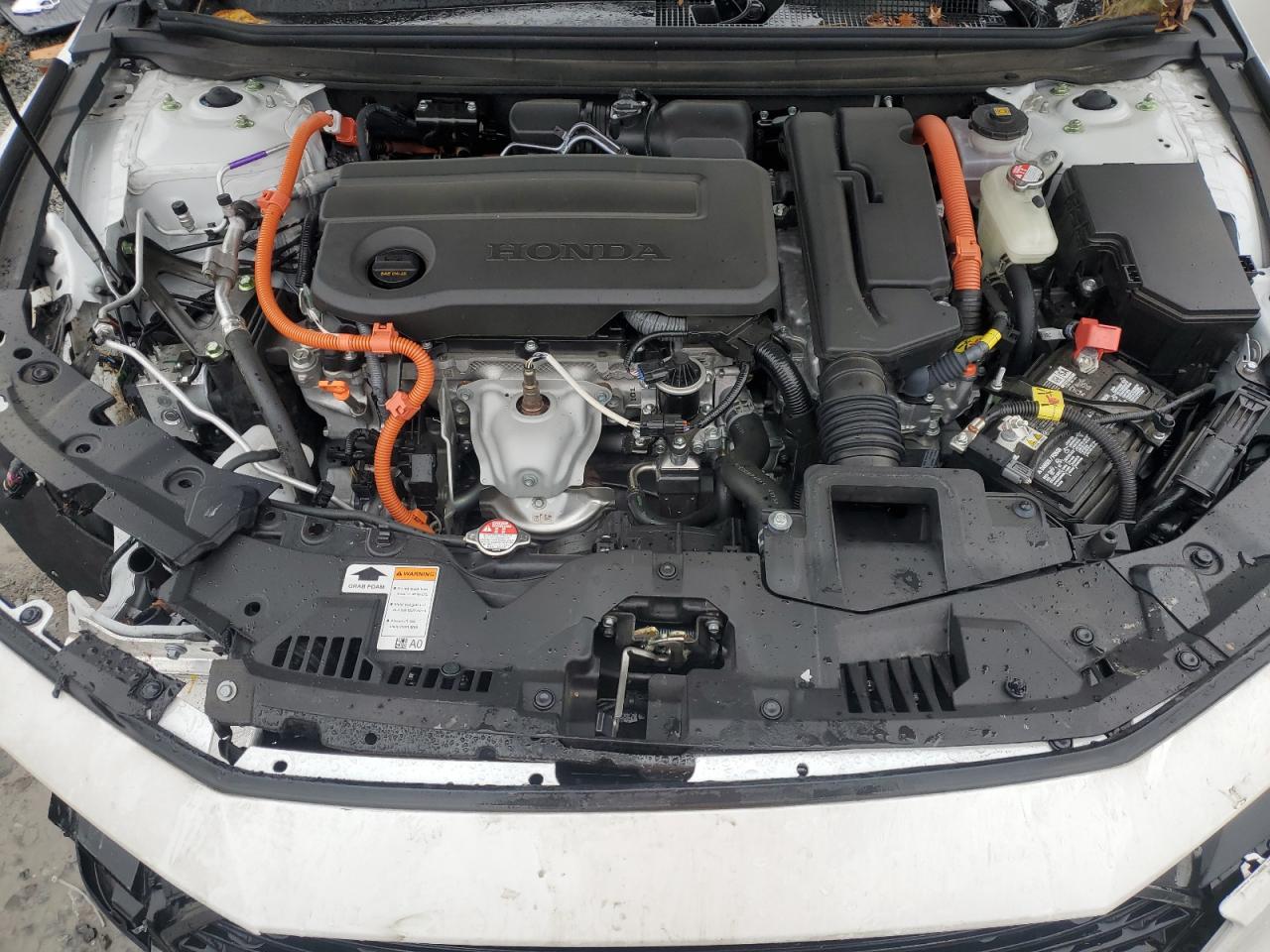2023 Honda Accord VIN 1HGCY2F53PA037019 Copart auction photo, front end / top/roof damage thumbnail 13