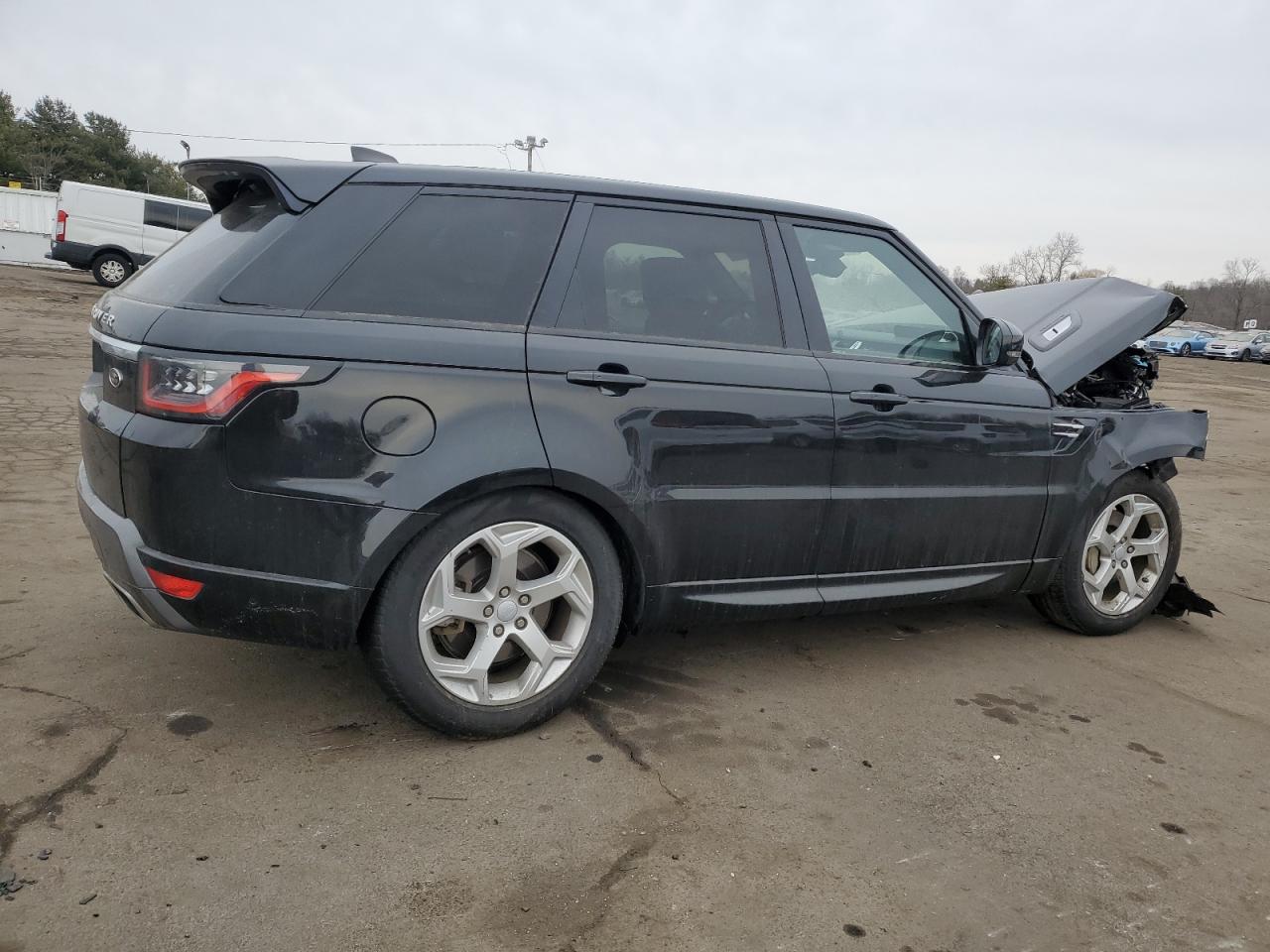 2020 Land Rover Range Rover VIN SALWR2SU6LA717974 Copart auction photo, front end / side damage thumbnail 3