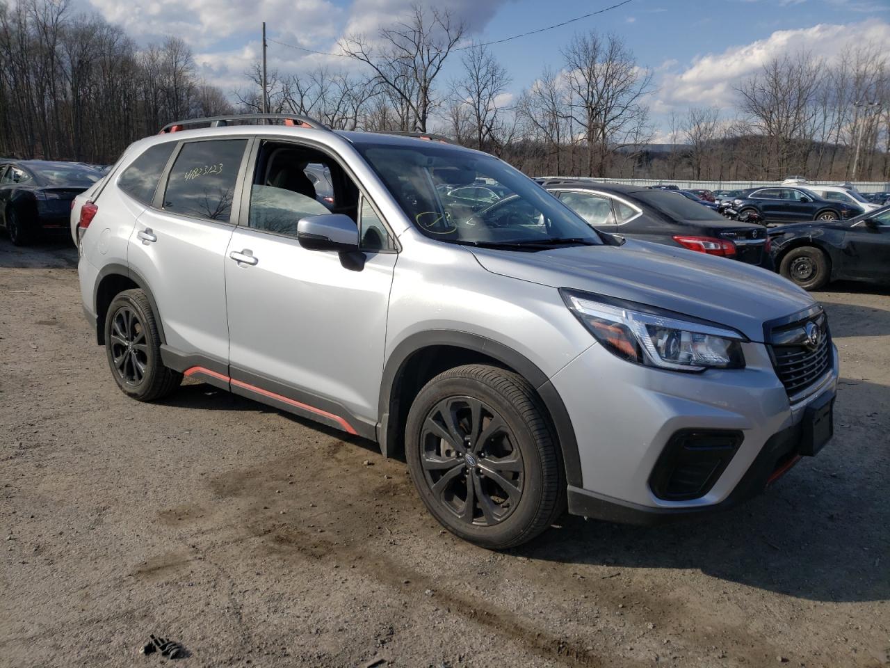 2019 Subaru Forester VIN JF2SKAPC7KH562220 Copart auction photo, rear end damage thumbnail 4