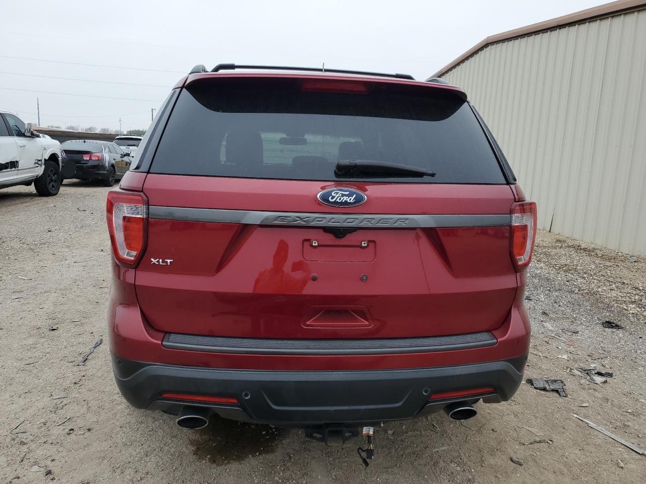 2018 Ford Explorer VIN 1FM5K7D80JGB54642 Copart auction photo, front end damage thumbnail 6