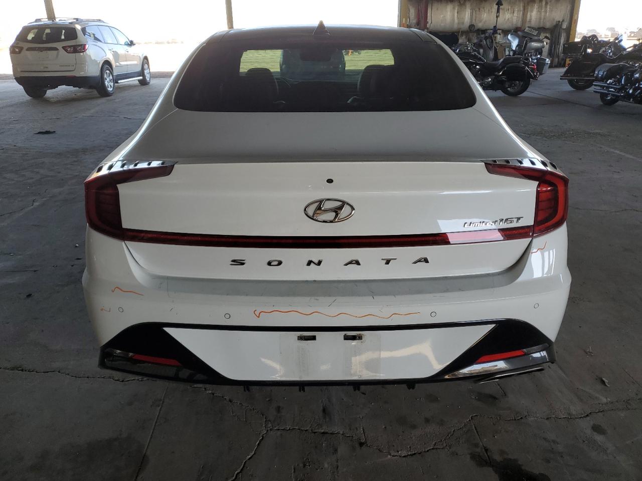 2021 Hyundai Sonata VIN 5NPEH4J29MH101472 Copart auction photo, front end / side damage thumbnail 6