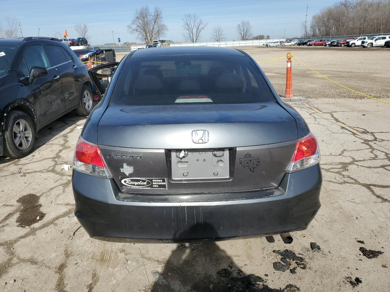 2009 Honda Accord VIN 1HGCP26309A162855 Copart auction photo, burn damage thumbnail 6