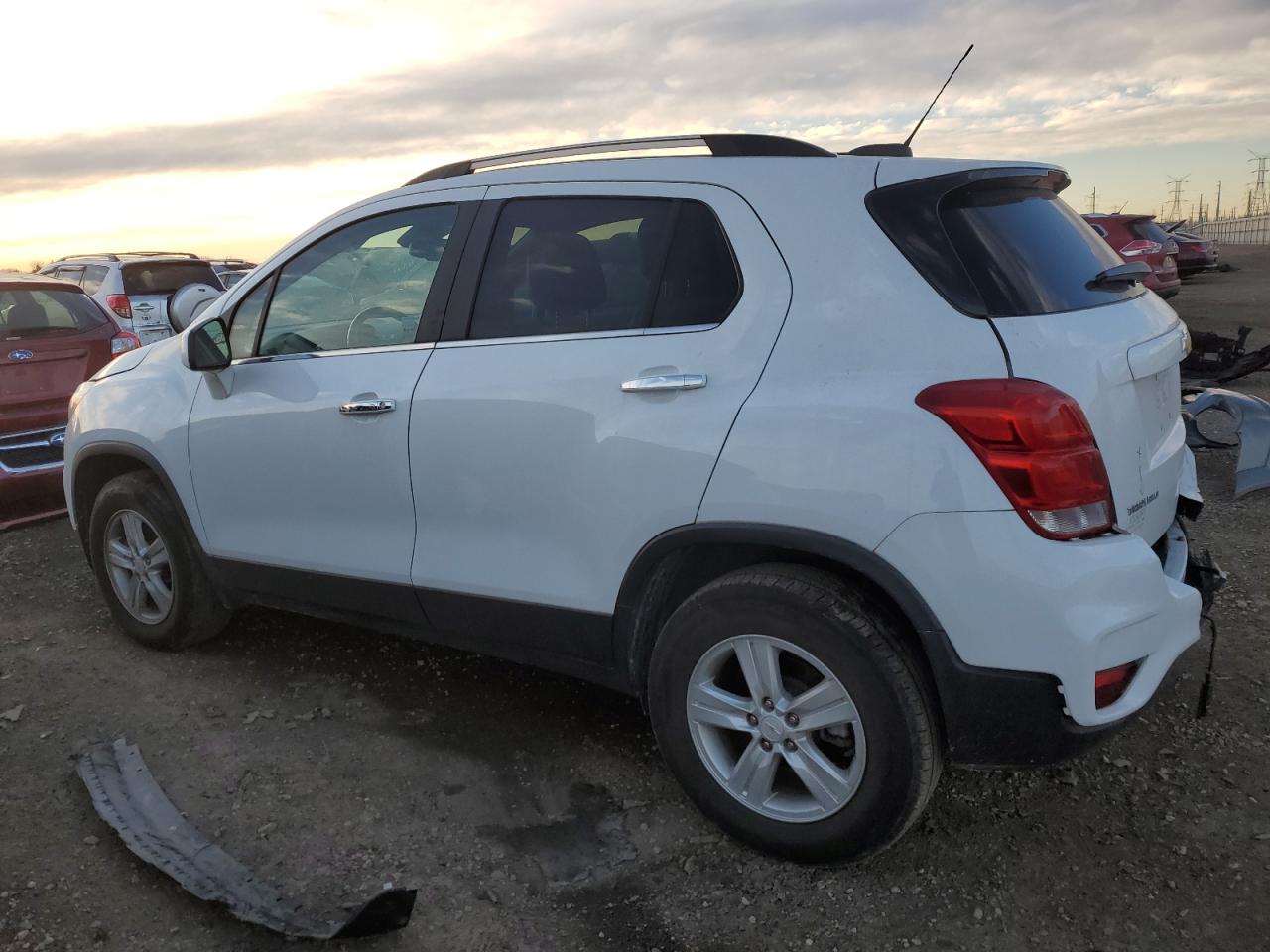 2020 Chevrolet Trax VIN KL7CJPSB0LB002354 Copart auction photo, rear end damage thumbnail 2