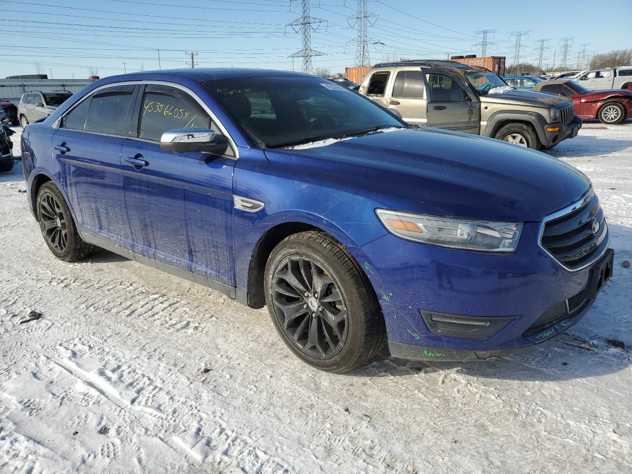 2013 Ford Taurus VIN 1FAHP2F80DG233080 Copart auction photo, mechanical damage thumbnail 4