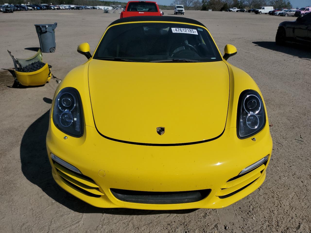 2014 Porsche Boxster VIN WP0CA2A87EK120481 Copart auction photo, rear end damage thumbnail 5