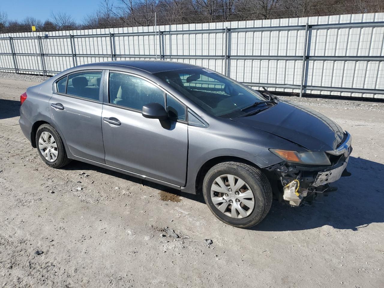 2012 Honda Civic VIN 19XFB2F50CE007786 Copart auction photo, front end damage thumbnail 4