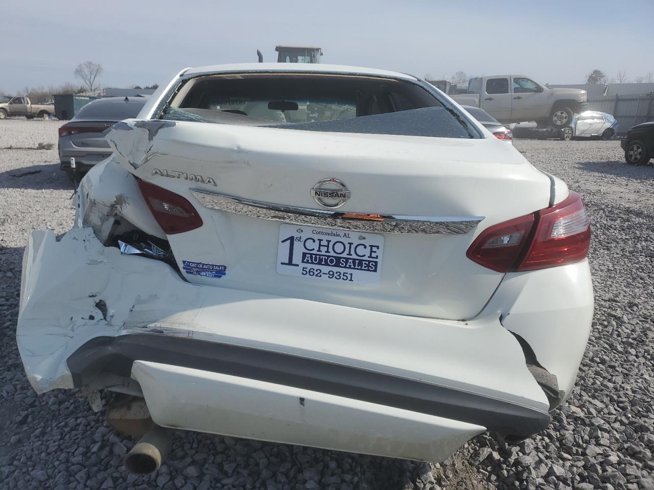2018 Nissan Altima VIN 1N4AL3AP8JC157841 Copart auction photo, rear end damage thumbnail 6