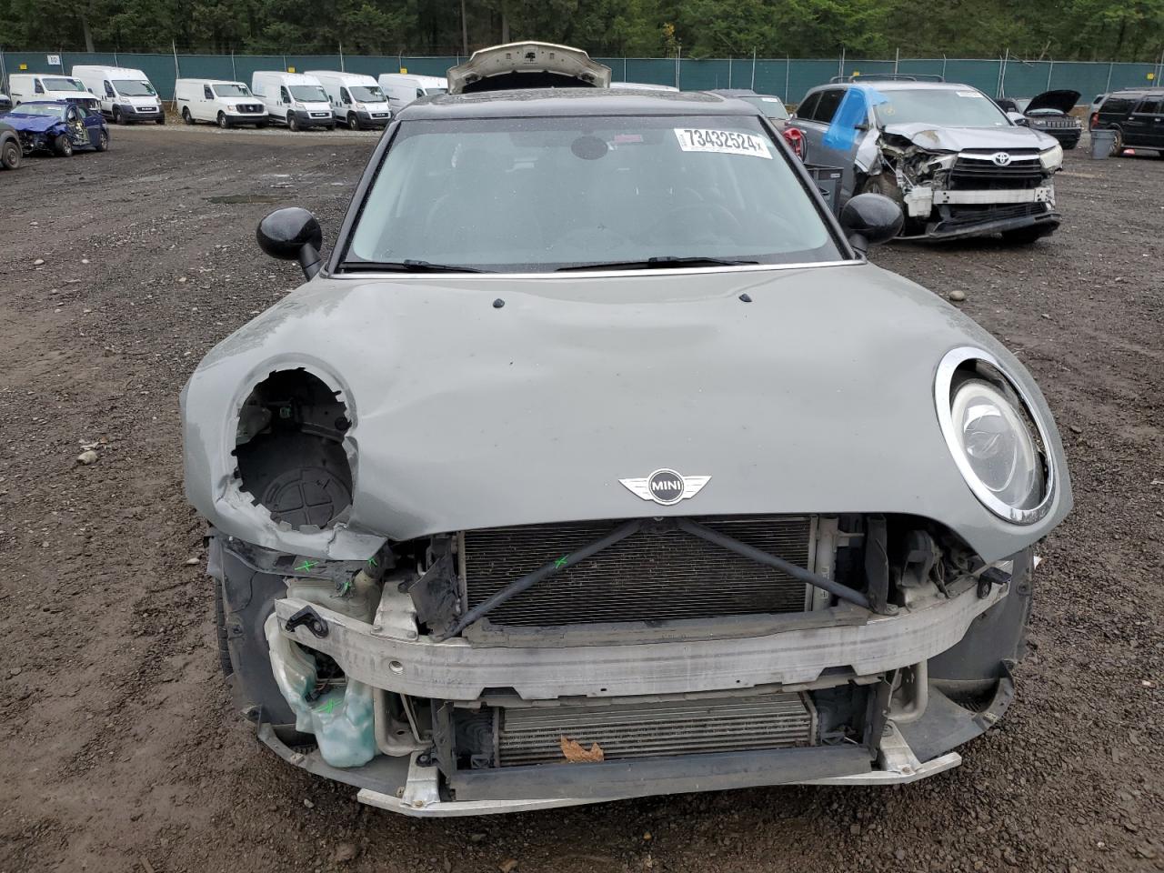 2016 MINI Cooper VIN WMWLN5C56G2E30651 Copart auction photo, front end damage thumbnail 5