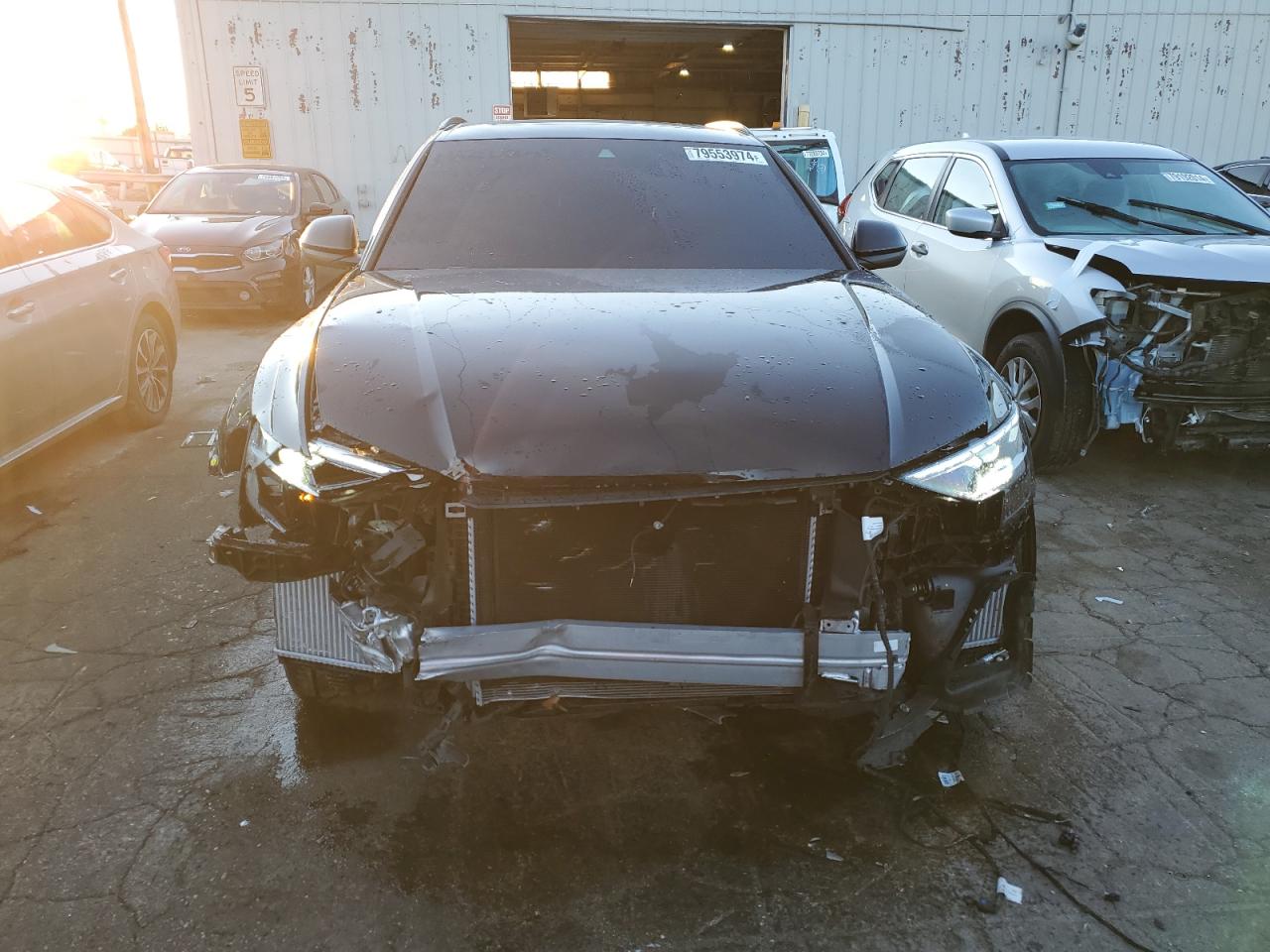 2024 Audi SQ8 VIN WA1AWBF11RD008140 Copart auction photo, front end damage thumbnail 5