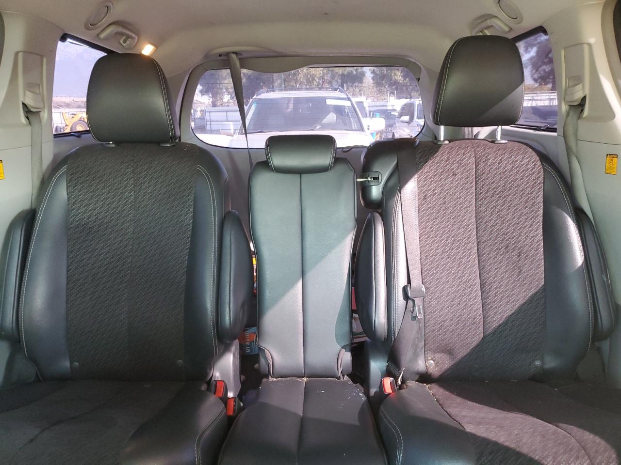 2012 Toyota Sienna VIN 5TDXK3DC5CS226793 Copart auction photo, side / front end damage thumbnail 10