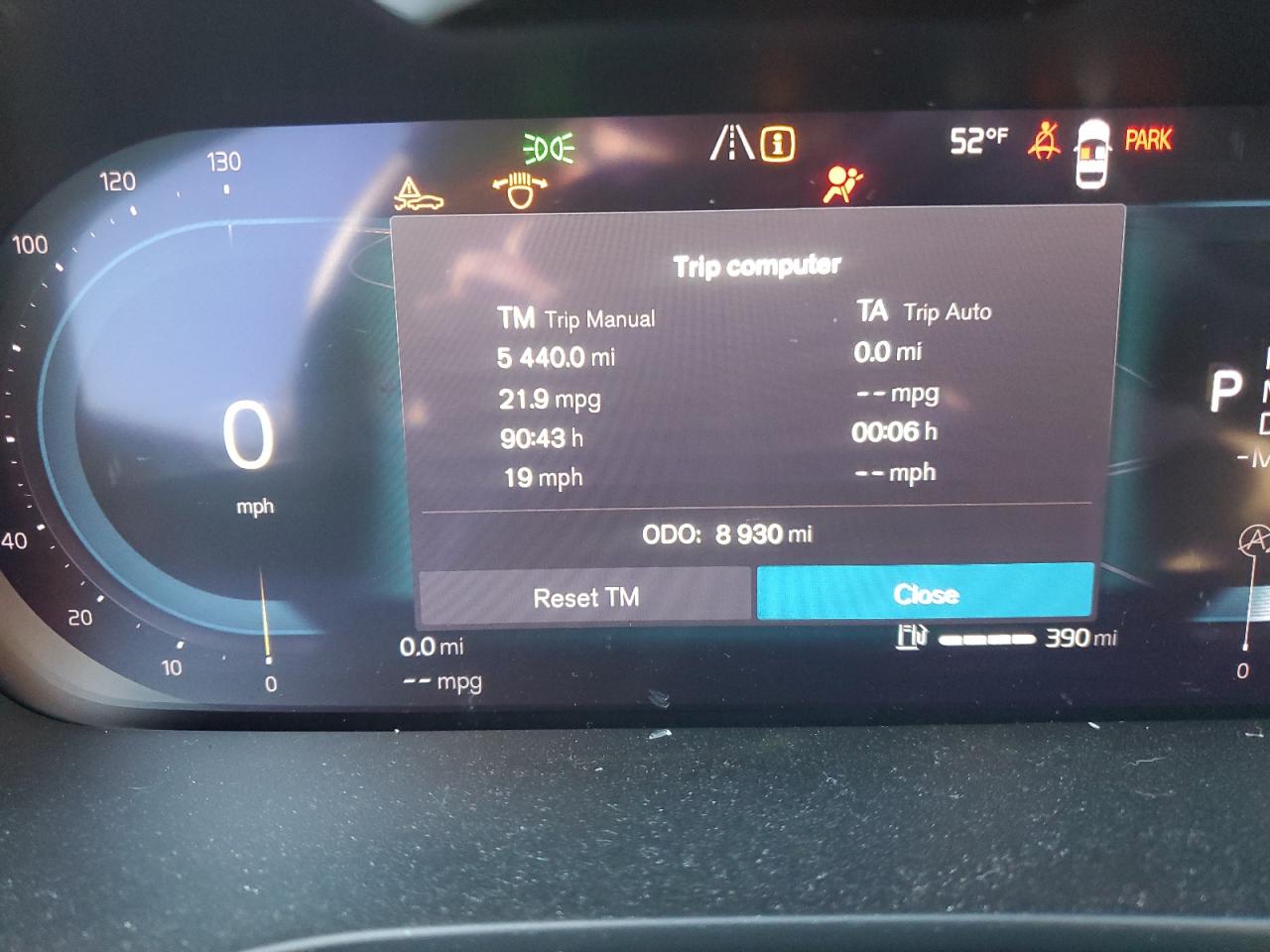 2023 Volvo XC40 VIN YV4L12UF3P2105440 Copart auction photo, top/roof damage thumbnail 9