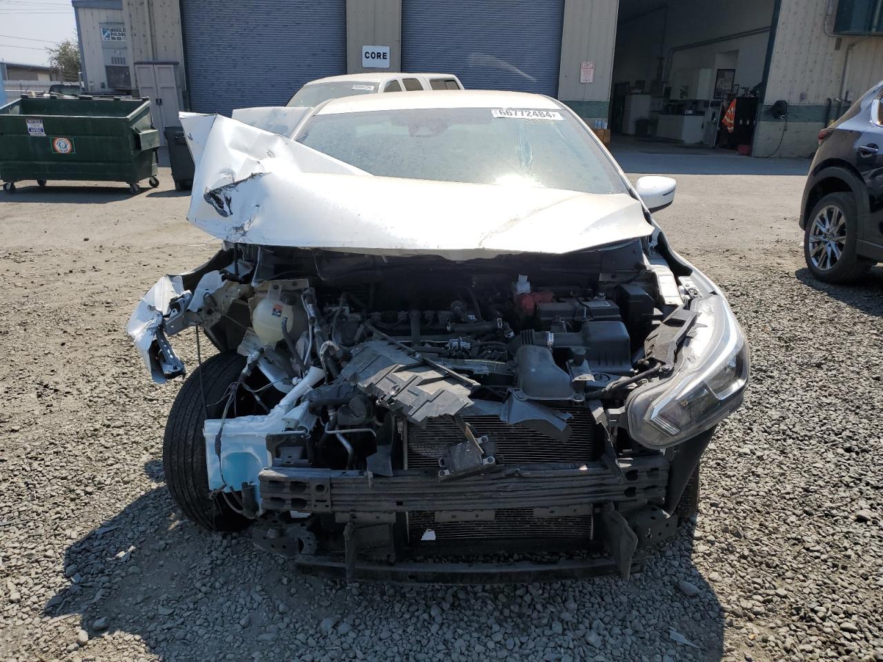 2021 Nissan Versa VIN 3N1CN8EV2ML868790 Copart auction photo, front end damage thumbnail 5