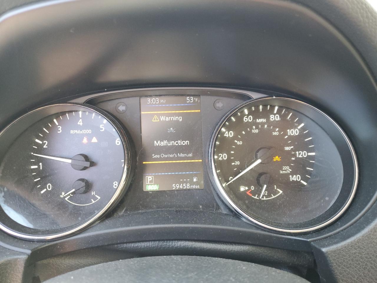 2020 Nissan Rogue VIN JN8AT2MV3LW123522 Copart auction photo, front end damage thumbnail 9