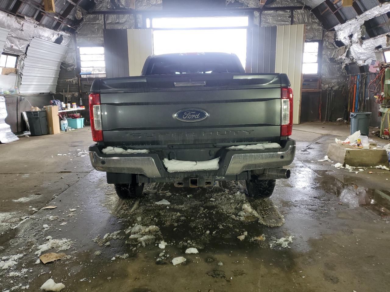 2018 Ford F250 VIN 1FT7W2B61JEB56093 Copart auction photo, undercarriage damage thumbnail 6