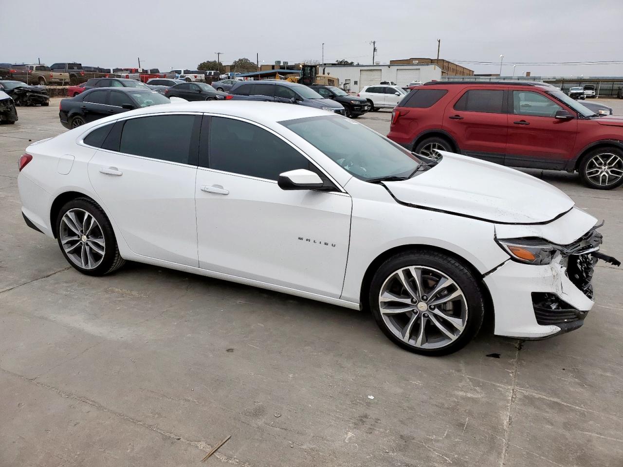 2022 Chevrolet Malibu VIN 1G1ZD5ST9NF117928 Copart auction photo, front end damage thumbnail 4