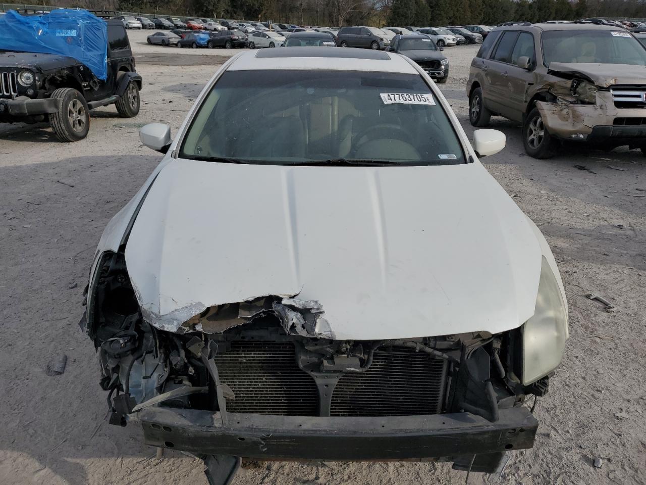 2007 Nissan Maxima VIN 1N4BA41EX7C817000 Copart auction photo, all over / front end damage thumbnail 5