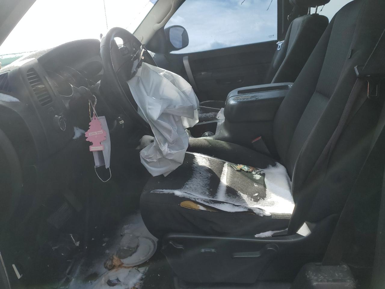 2010 Chevrolet Silverado VIN 1GCSKSE32AZ153221 Copart auction photo, all over damage thumbnail 7