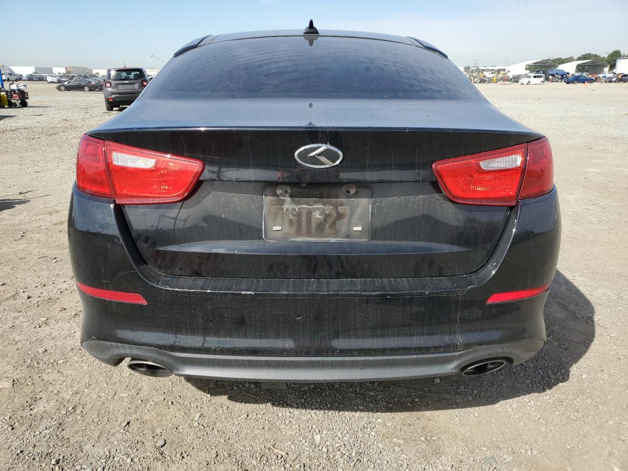 2014 KIA Optima VIN 5XXGN4A70EG263341 Copart auction photo, front end damage thumbnail 6