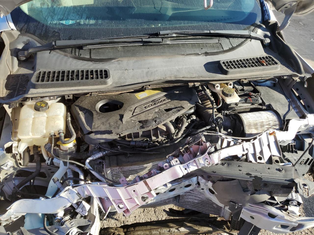 2014 Ford Escape VIN 1FMCU0GX5EUC36661 Copart auction photo, front end damage thumbnail 13