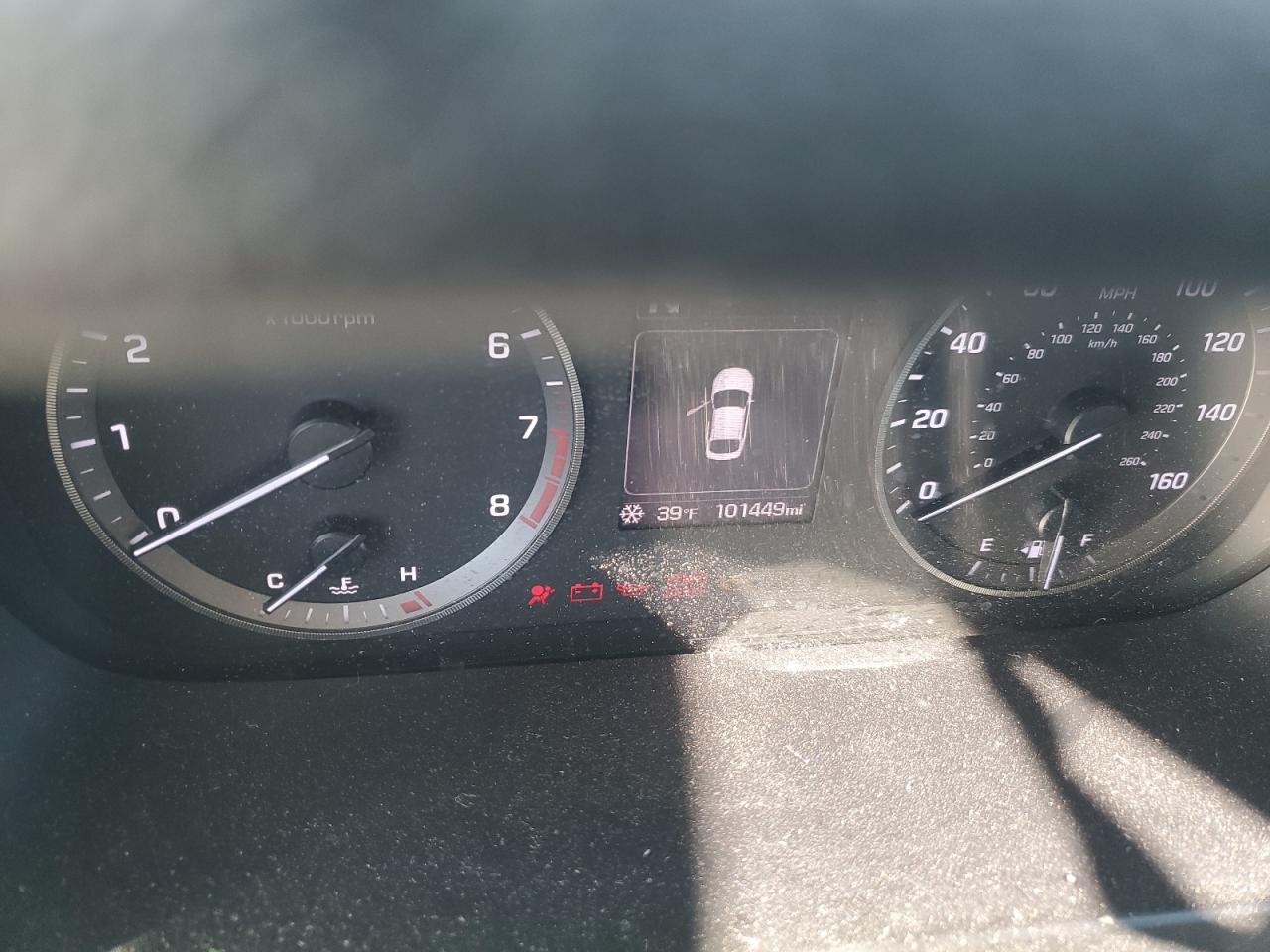 2016 Hyundai Sonata VIN 5NPE24AF0GH365253 Copart auction photo, front end damage thumbnail 9