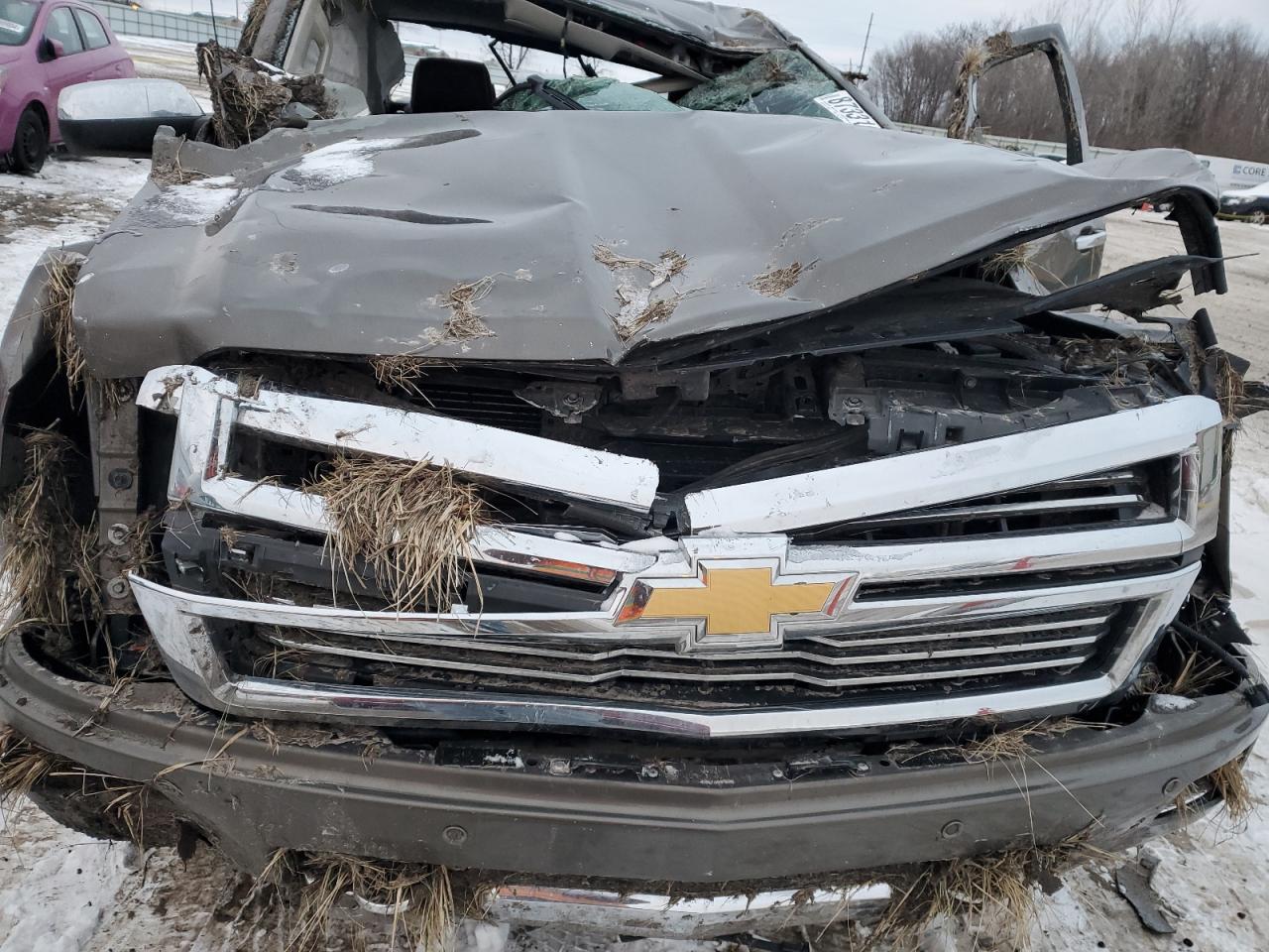 2015 Chevrolet Silverado VIN 3GCUKTEC9FG480818 Copart auction photo, all over damage thumbnail 12