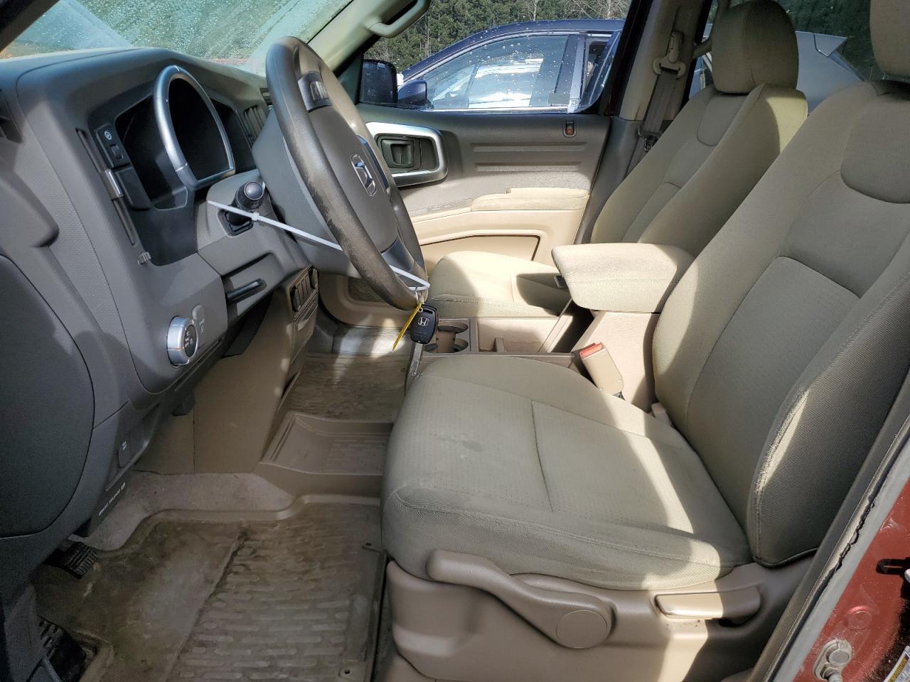 2008 Honda Ridgeline VIN 2HJYK16348H533735 Copart auction photo, front end / undercarriage damage thumbnail 7