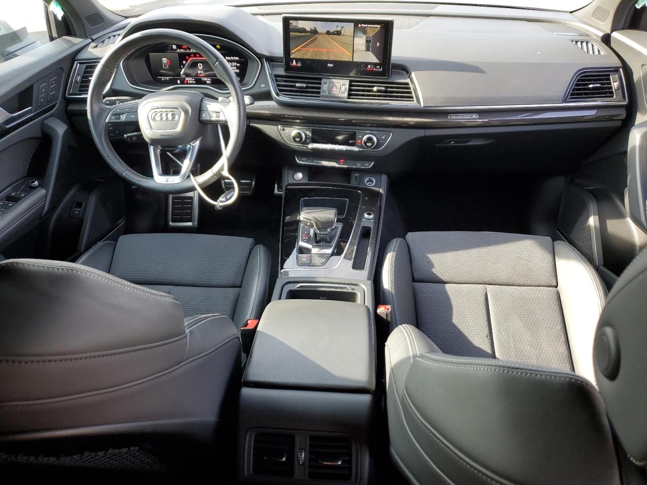 2022 Audi SQ5 VIN WA1B4AFY0N2050323 Copart auction photo, side / rear end damage thumbnail 8
