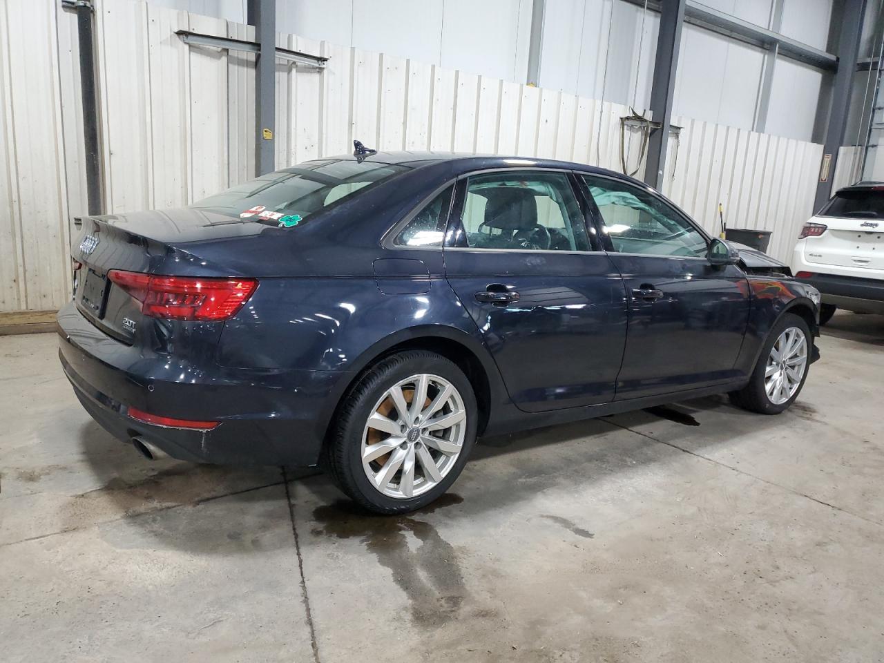 2017 Audi A4 VIN WAUANAF41HN002700 Copart auction photo, front end damage thumbnail 3
