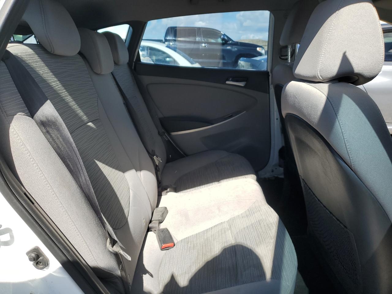 2015 Hyundai Accent VIN KMHCT5AEXFU204913 Copart auction photo, front end / side damage thumbnail 10