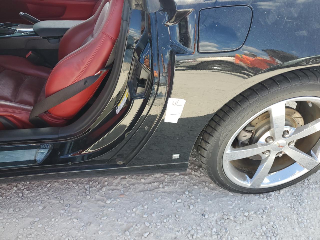 2009 Chevrolet Corvette VIN 1G1YY26W095101745 Copart auction photo, water/flood damage thumbnail 12