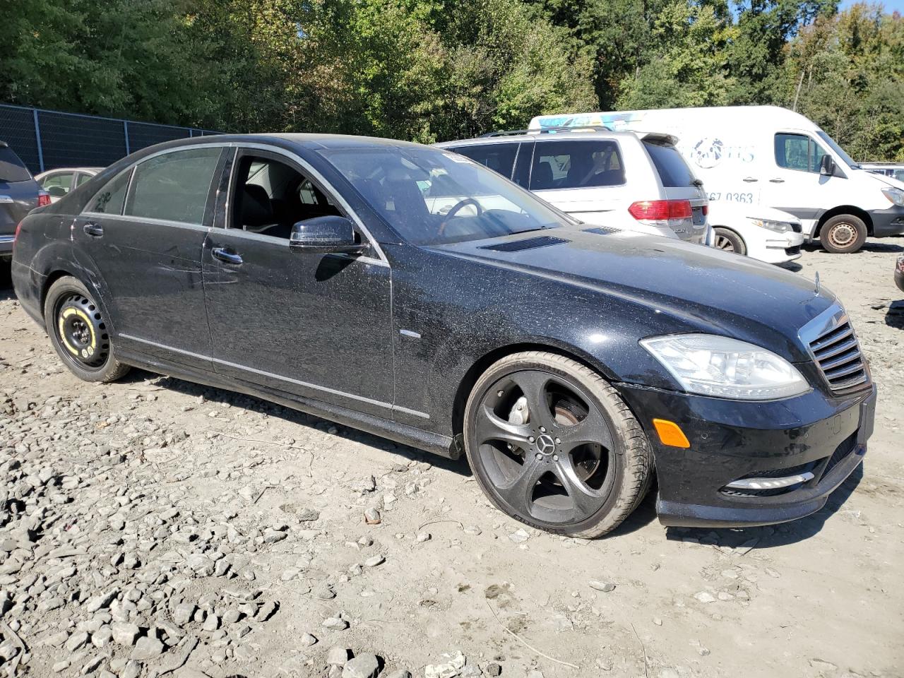 2012 Mercedes-Benz S-klasse VIN WDDNG7DB7CA438959 Copart auction photo, undercarriage damage thumbnail 4