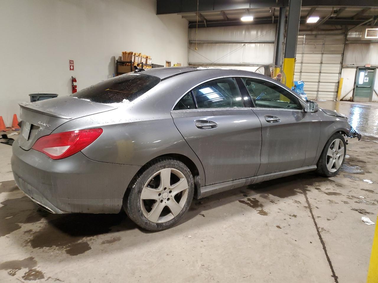 2017 Mercedes-Benz CLA-klasse VIN WDDSJ4GBXHN402021 Copart auction photo, front end damage thumbnail 3